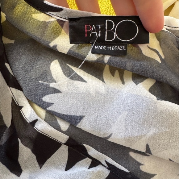 PatBo Dahlia Fringe Cover Up Robe Dress - Picture 9 of 11